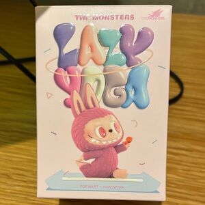 Authentic Pop Mart: The Monsters Labubu Lazy Yoga - Lay Down